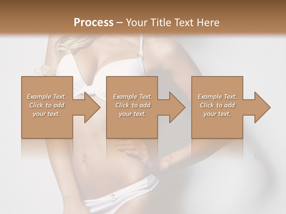 Body Elegance Naked PowerPoint Template