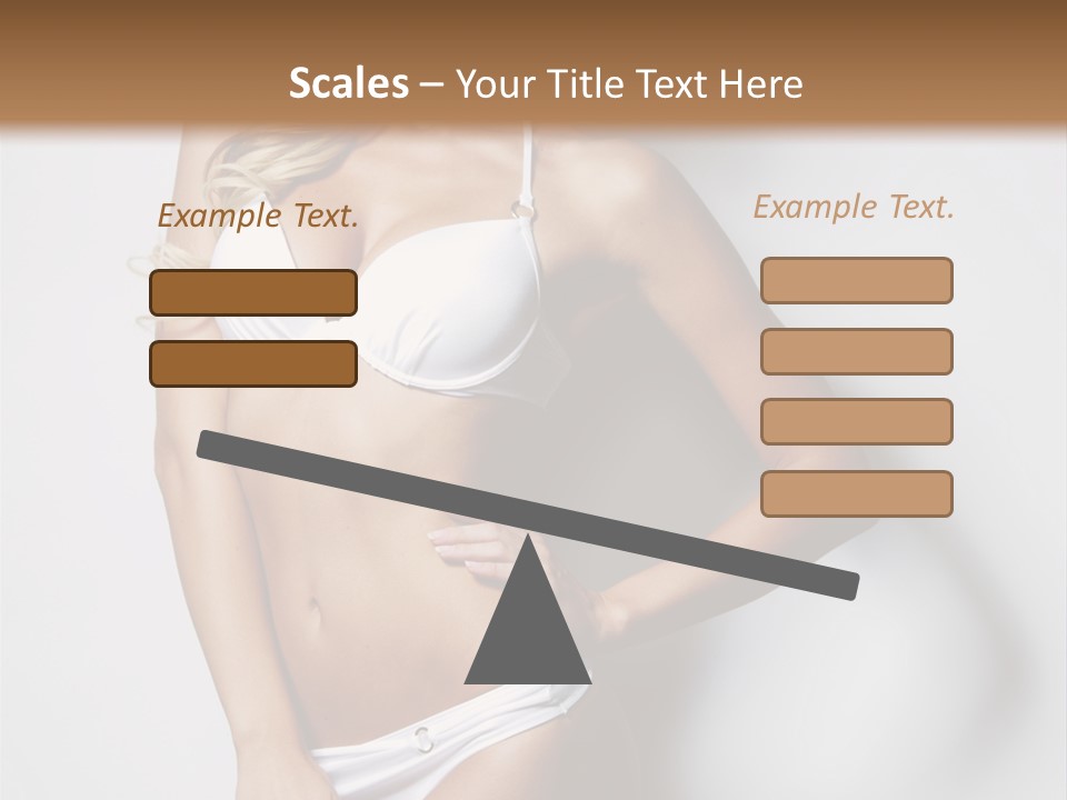 Body Elegance Naked PowerPoint Template