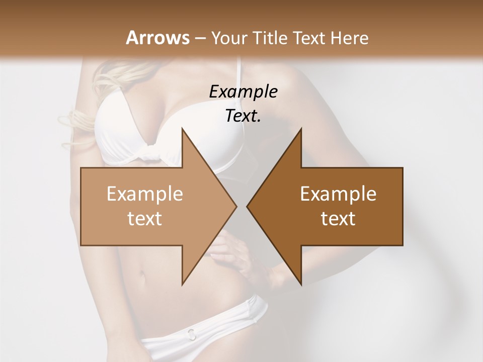 Body Elegance Naked PowerPoint Template