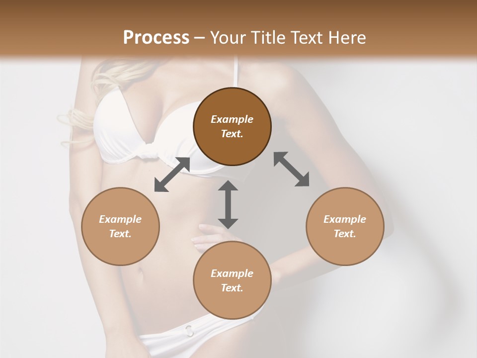 Body Elegance Naked PowerPoint Template