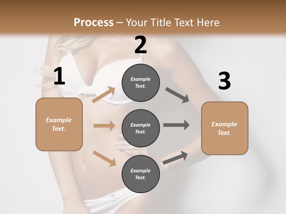 Body Elegance Naked PowerPoint Template