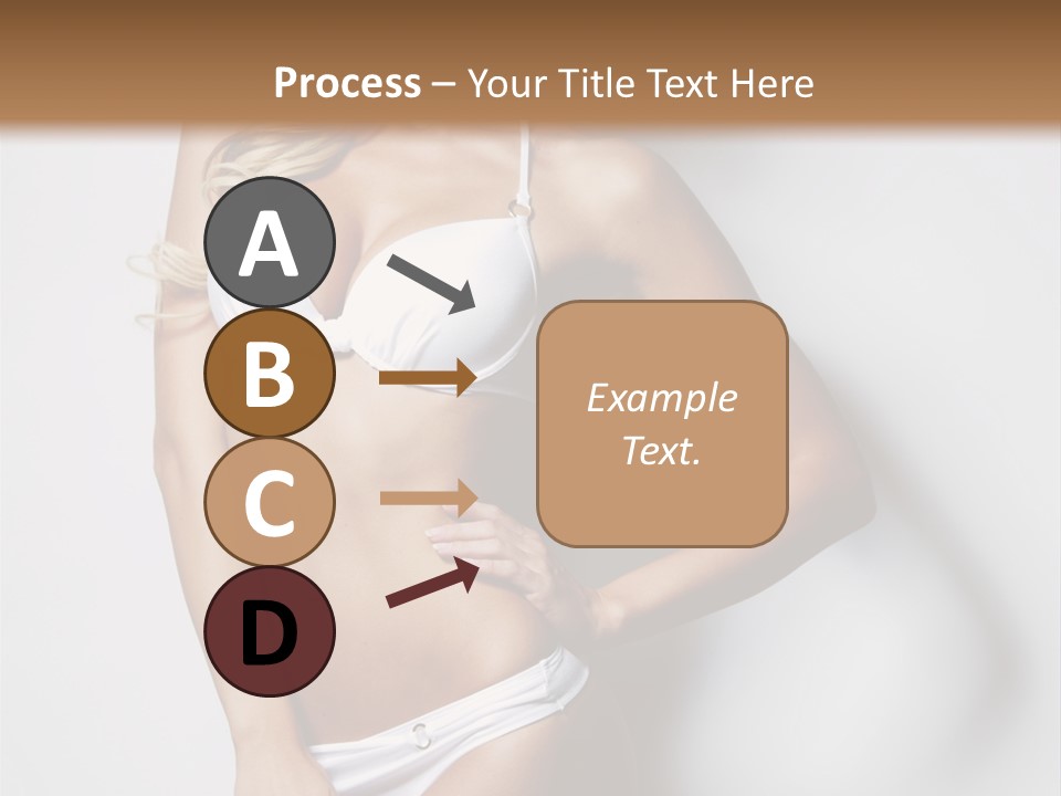 Body Elegance Naked PowerPoint Template