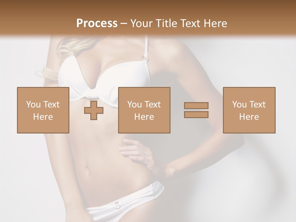 Body Elegance Naked PowerPoint Template