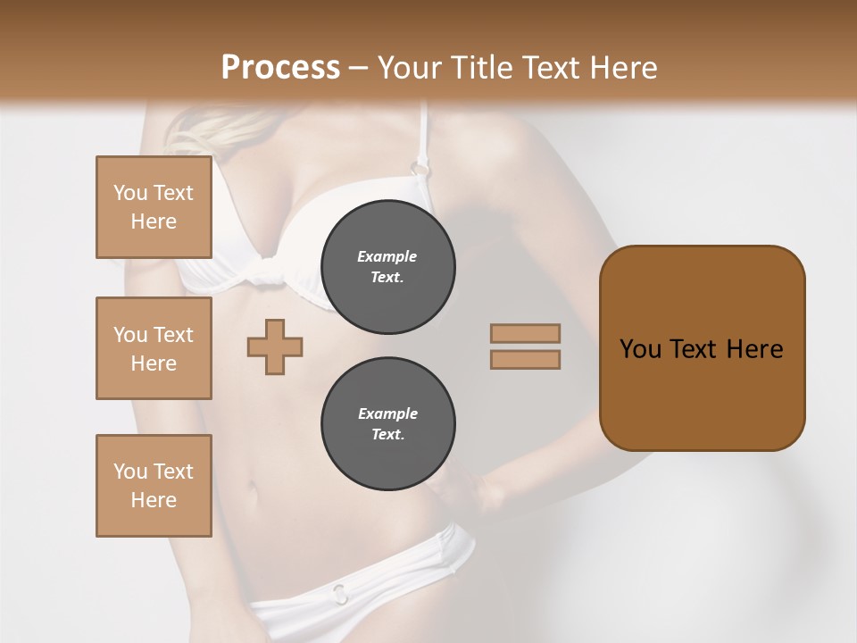 Body Elegance Naked PowerPoint Template