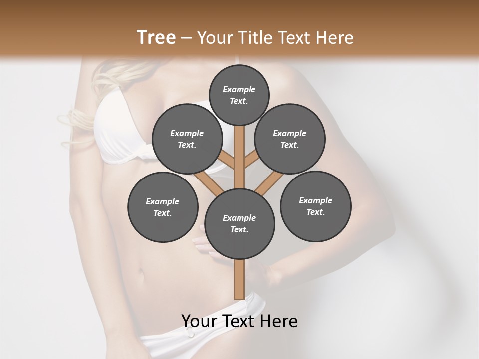 Body Elegance Naked PowerPoint Template