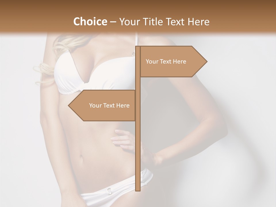 Body Elegance Naked PowerPoint Template