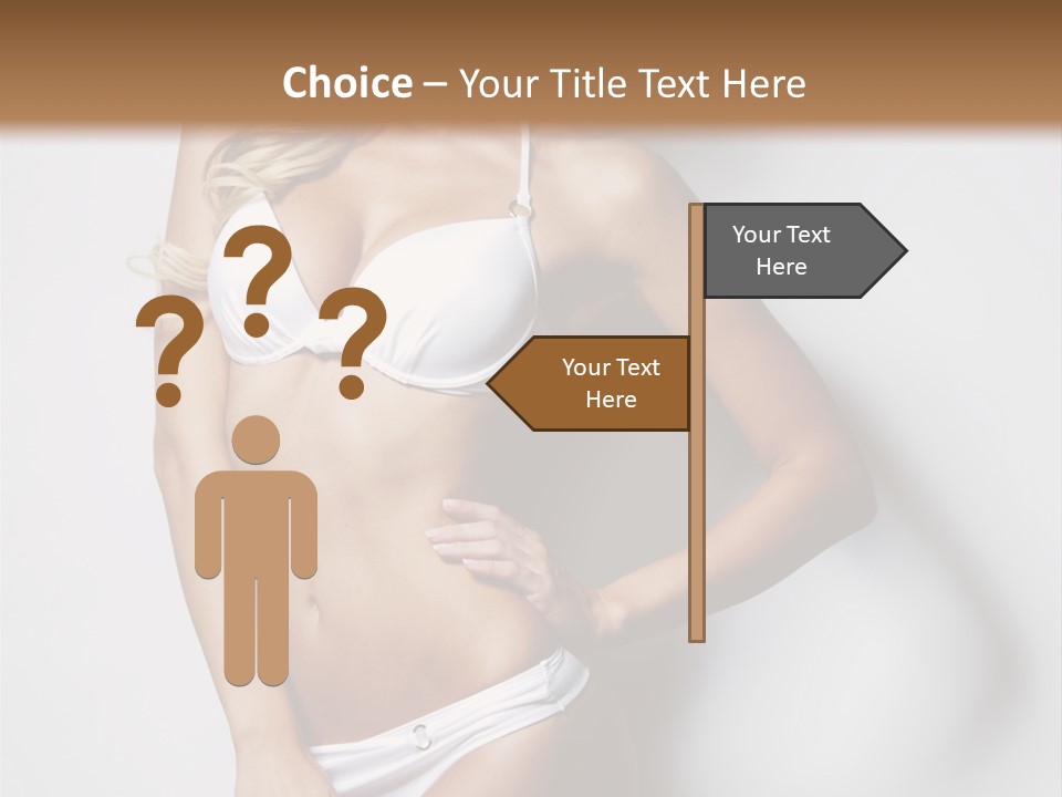 Body Elegance Naked PowerPoint Template