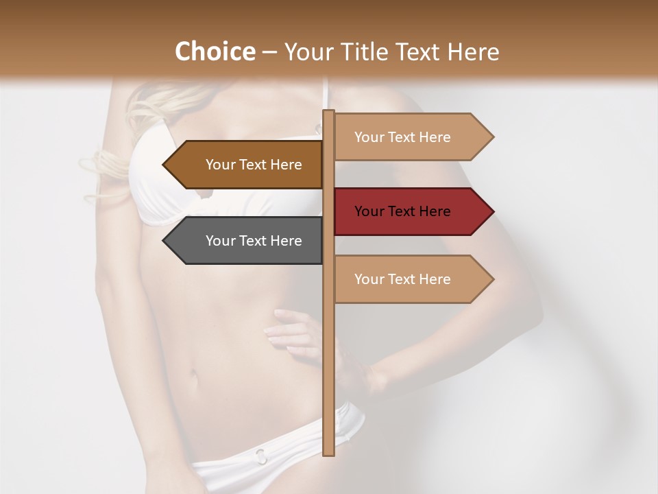 Body Elegance Naked PowerPoint Template