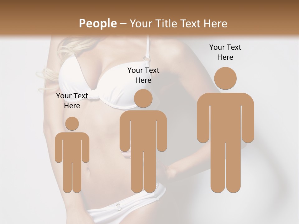 Body Elegance Naked PowerPoint Template