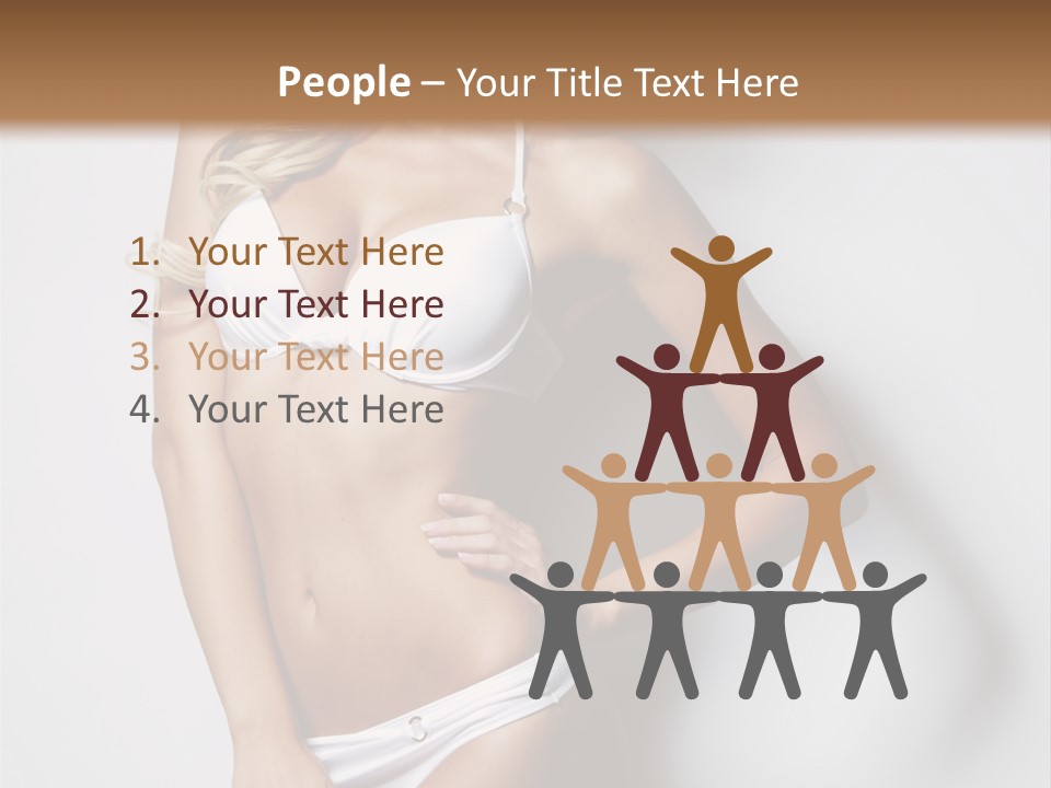 Body Elegance Naked PowerPoint Template
