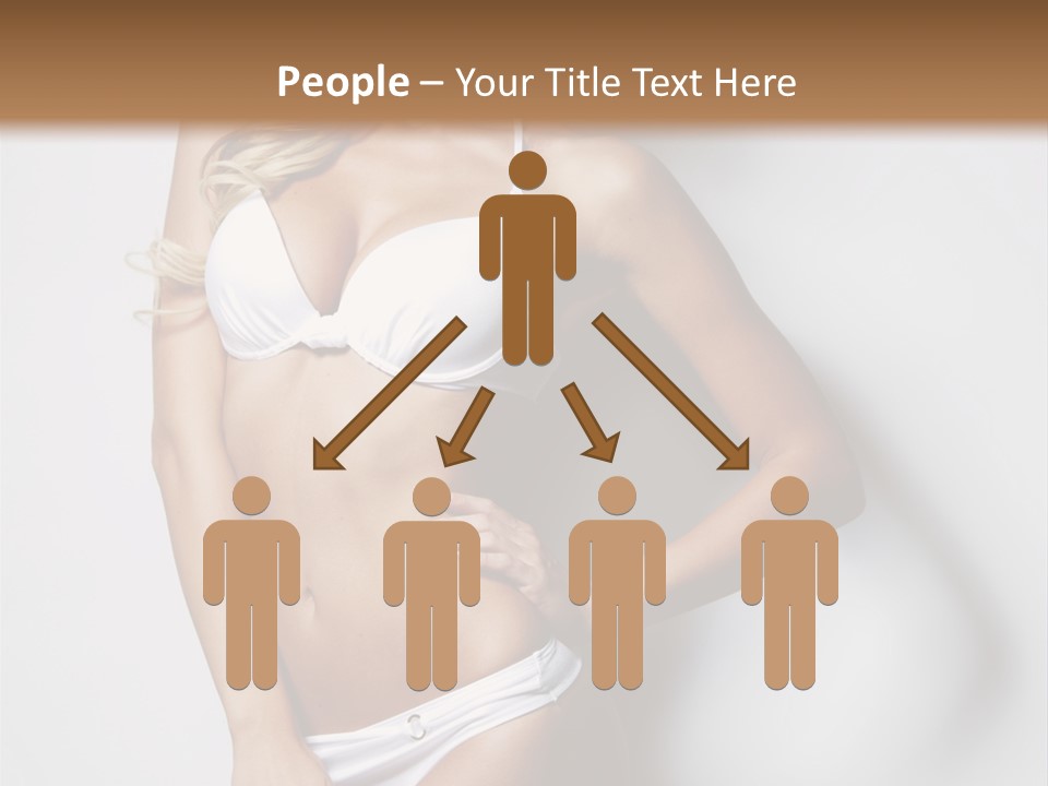Body Elegance Naked PowerPoint Template
