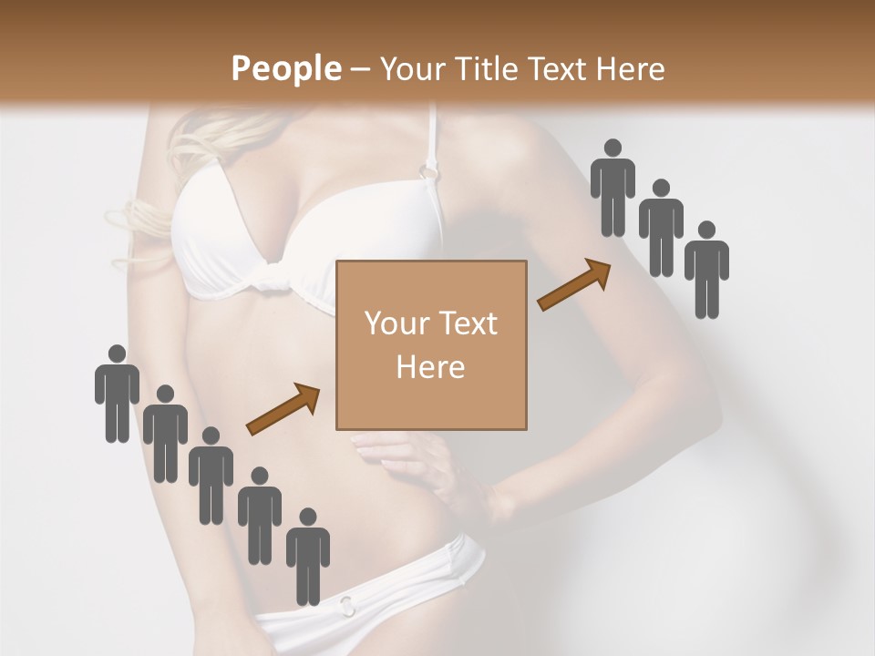 Body Elegance Naked PowerPoint Template