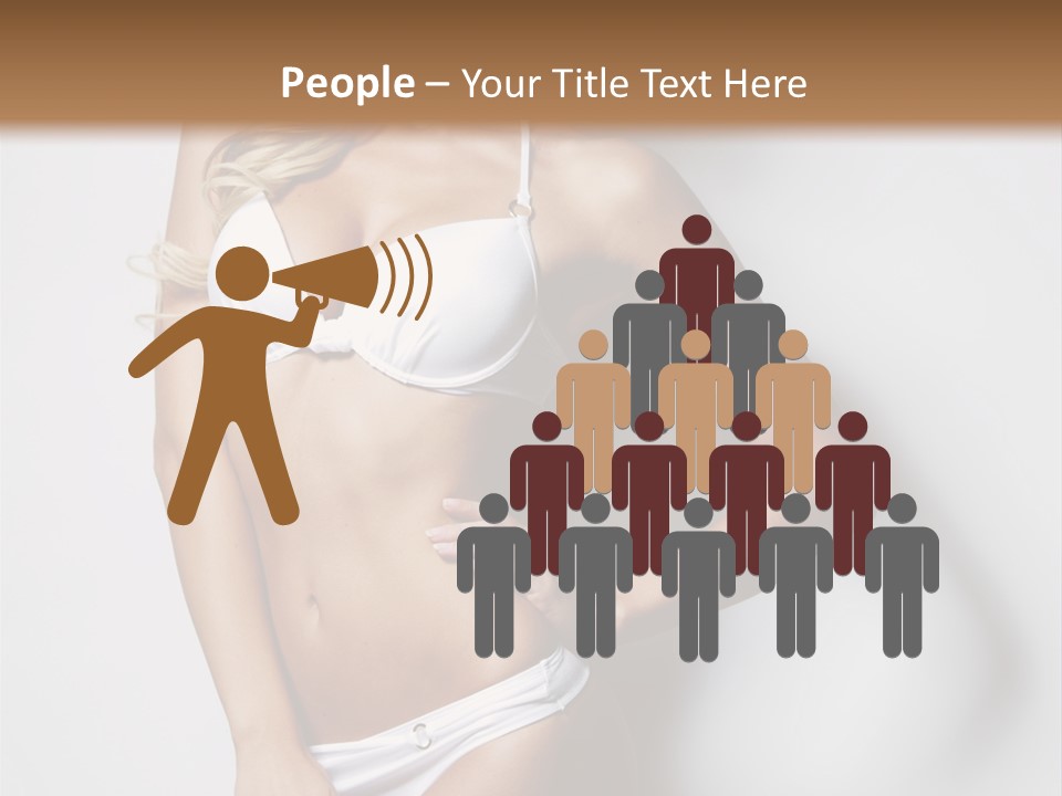 Body Elegance Naked PowerPoint Template