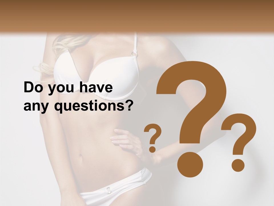 Body Elegance Naked PowerPoint Template