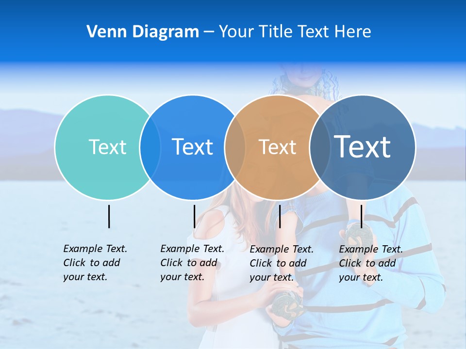 Laugh Handsome Embracing PowerPoint Template