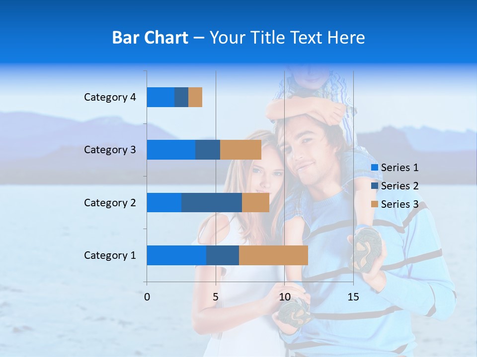 Laugh Handsome Embracing PowerPoint Template