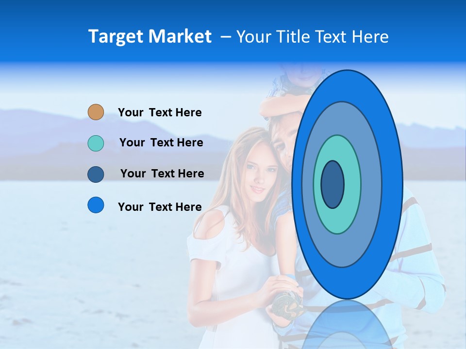 Laugh Handsome Embracing PowerPoint Template