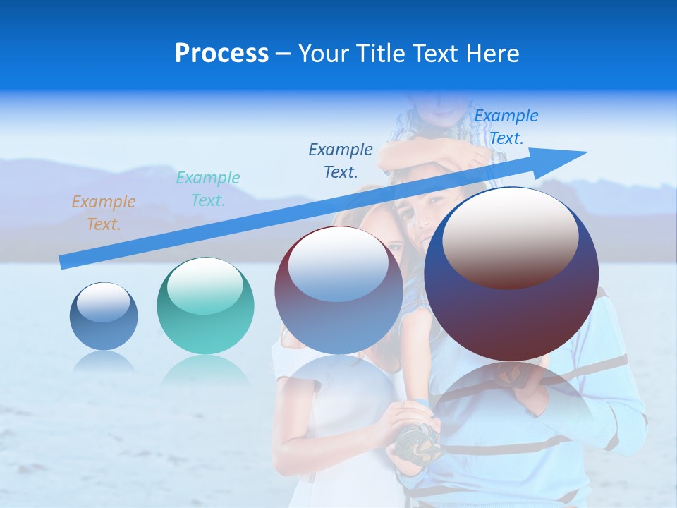 Laugh Handsome Embracing PowerPoint Template