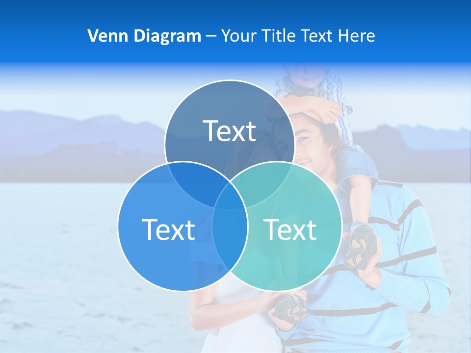 Laugh Handsome Embracing PowerPoint Template