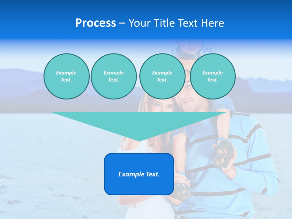 Laugh Handsome Embracing PowerPoint Template