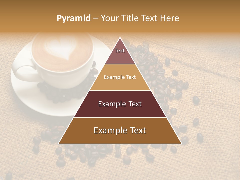 Beverage Burlap Brown PowerPoint Template