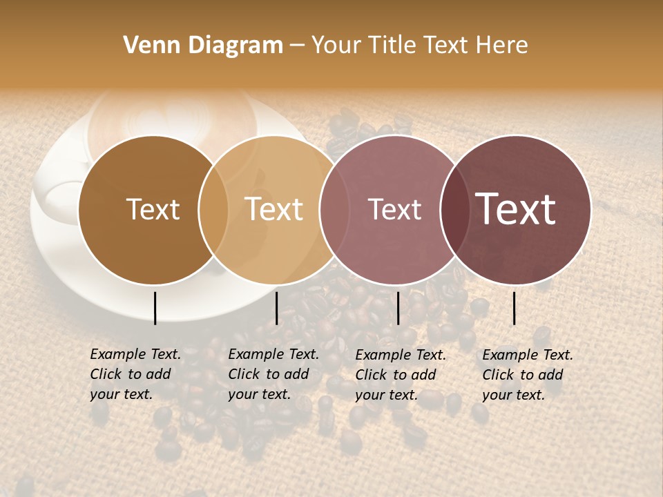 Beverage Burlap Brown PowerPoint Template