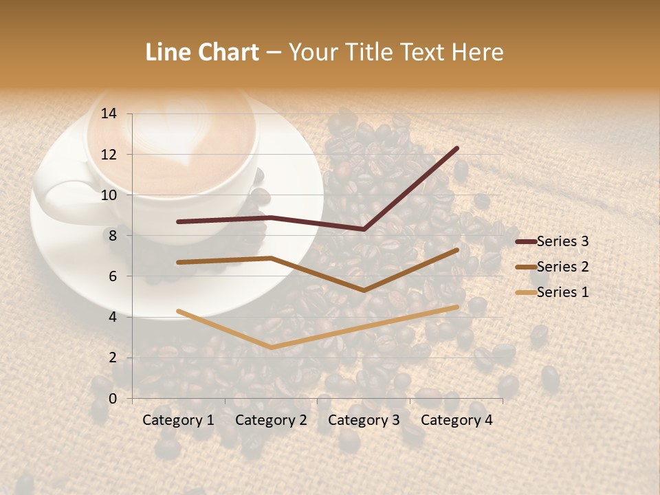 Beverage Burlap Brown PowerPoint Template