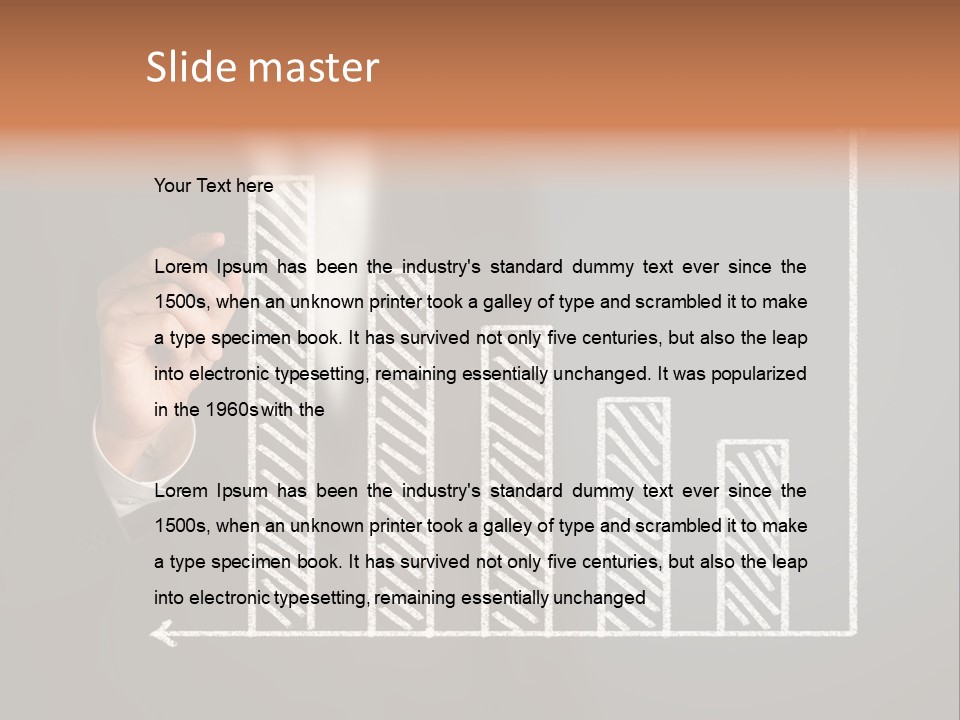 Finance Teacher Target PowerPoint Template