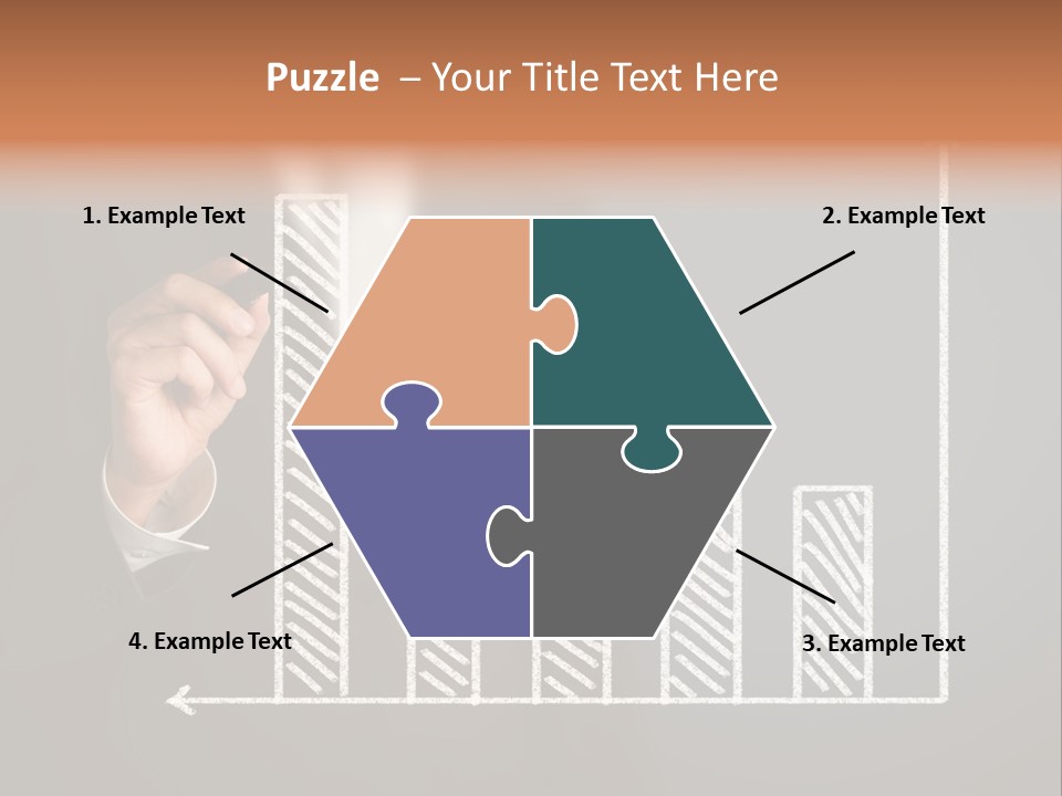 Finance Teacher Target PowerPoint Template