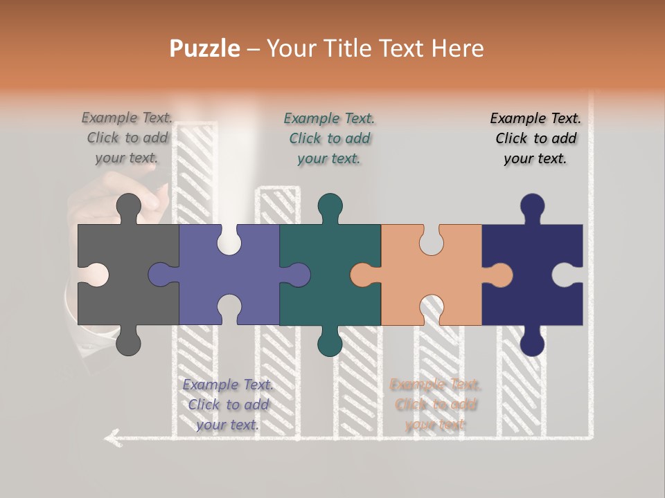 Finance Teacher Target PowerPoint Template