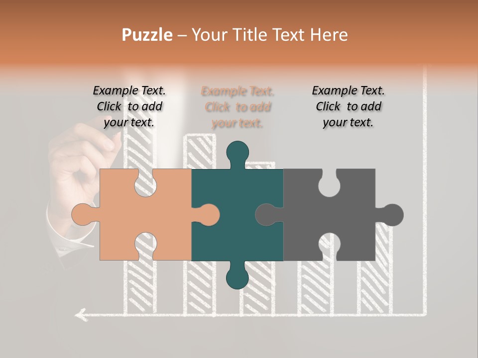 Finance Teacher Target PowerPoint Template