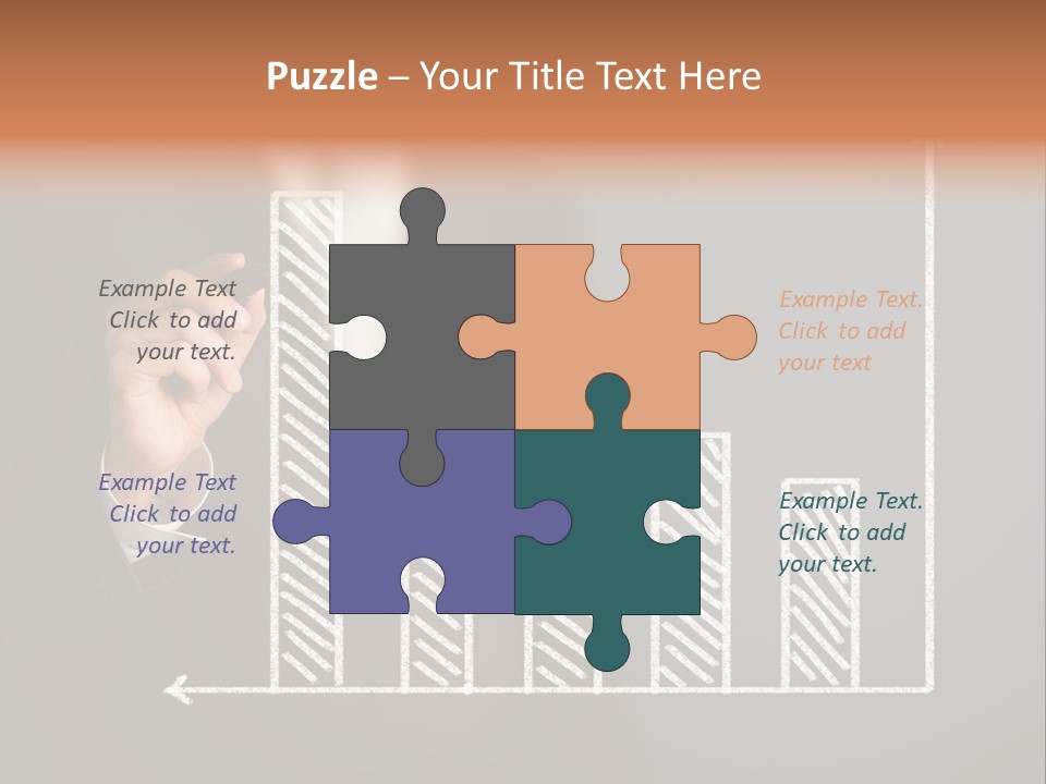 Finance Teacher Target PowerPoint Template