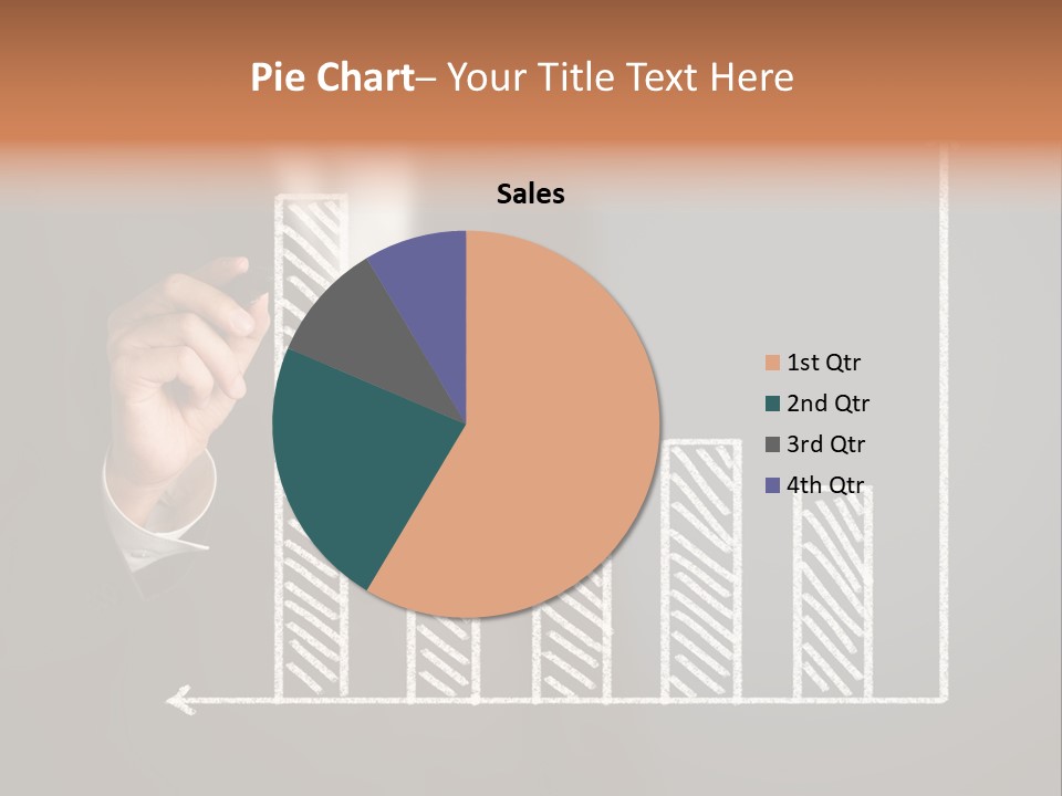 Finance Teacher Target PowerPoint Template