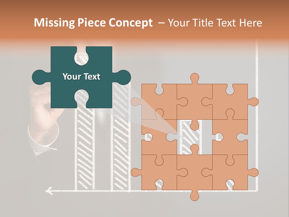 Finance Teacher Target PowerPoint Template