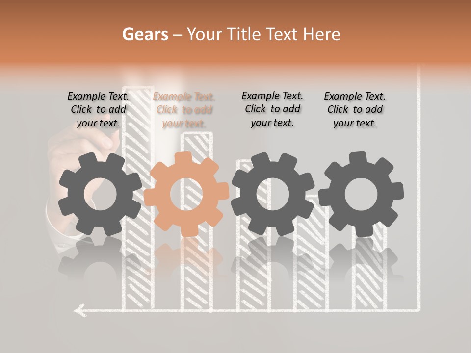 Finance Teacher Target PowerPoint Template