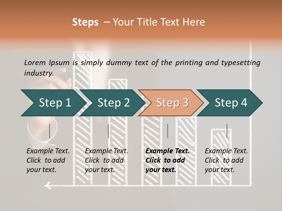 Finance Teacher Target PowerPoint Template