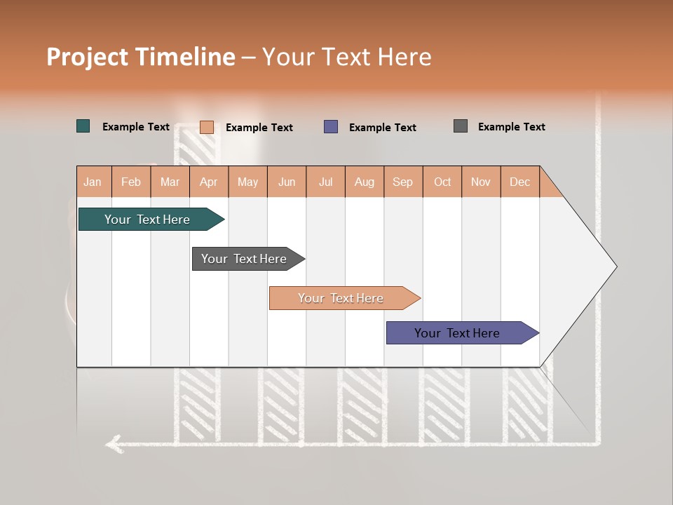 Finance Teacher Target PowerPoint Template