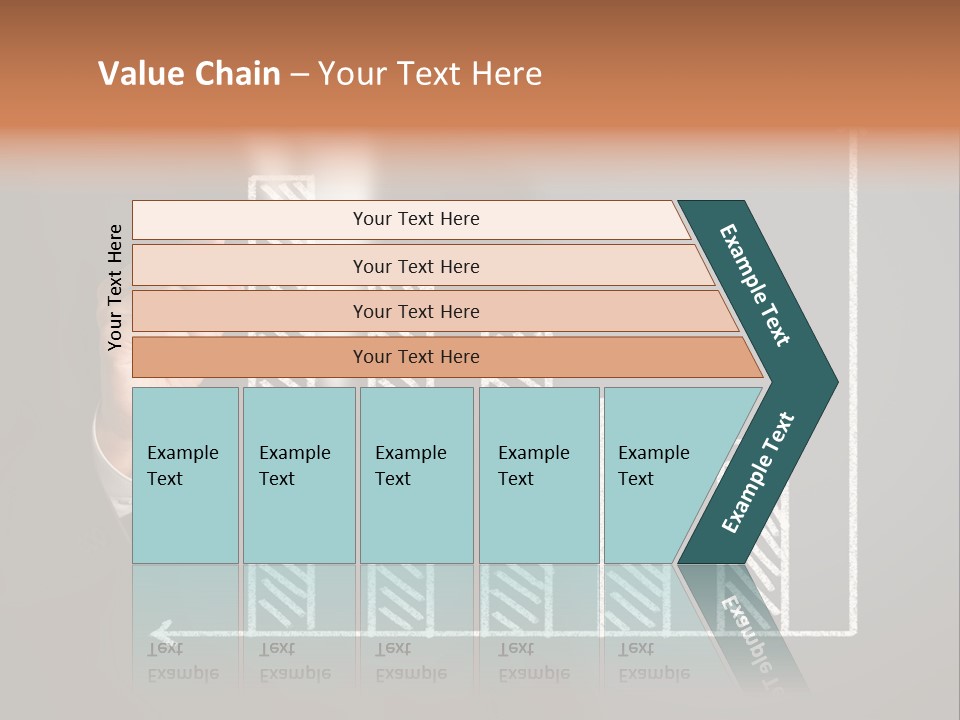 Finance Teacher Target PowerPoint Template