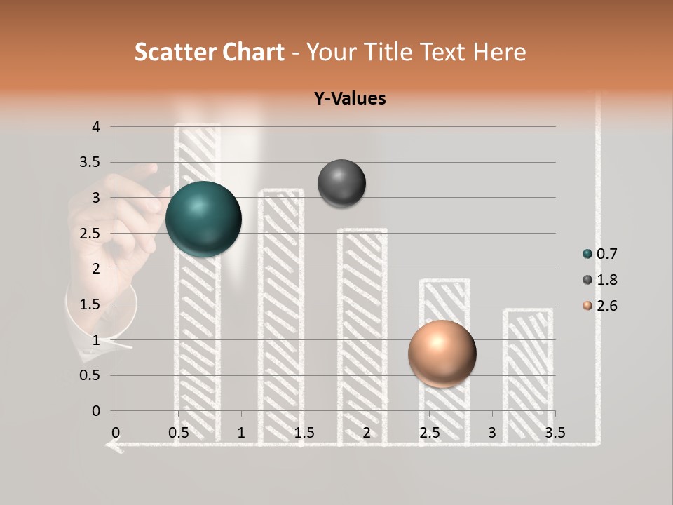 Finance Teacher Target PowerPoint Template