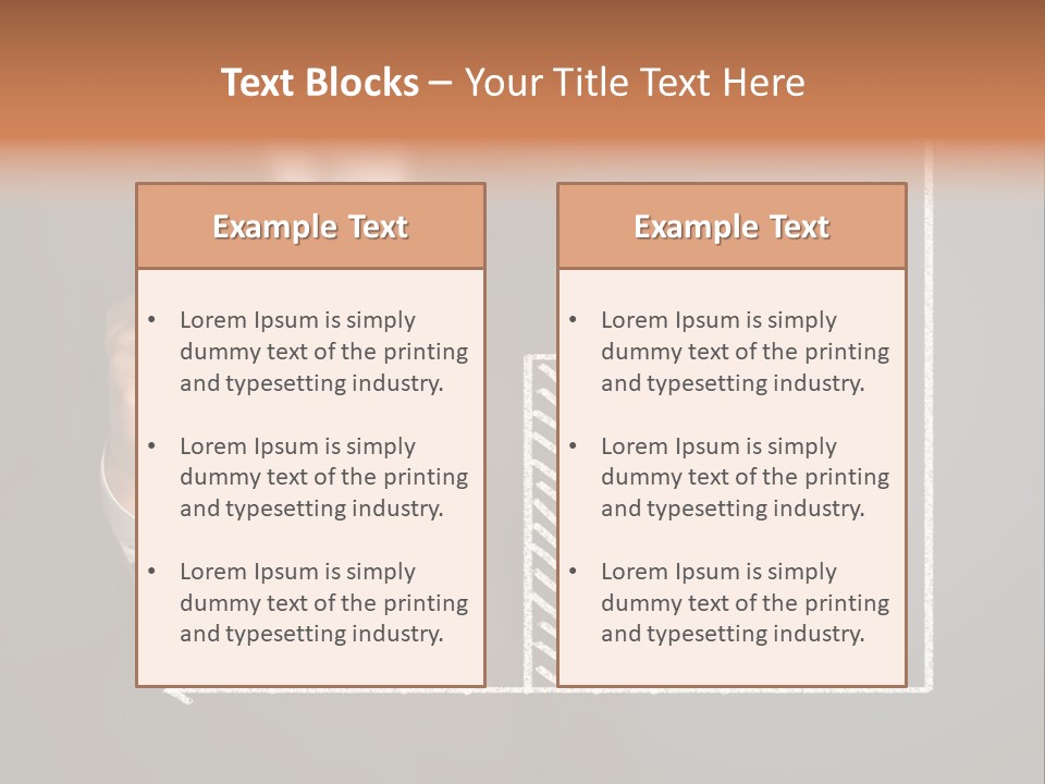 Finance Teacher Target PowerPoint Template