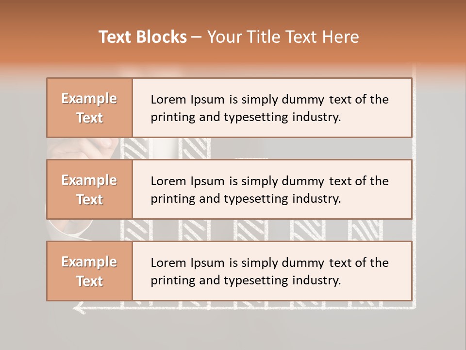 Finance Teacher Target PowerPoint Template