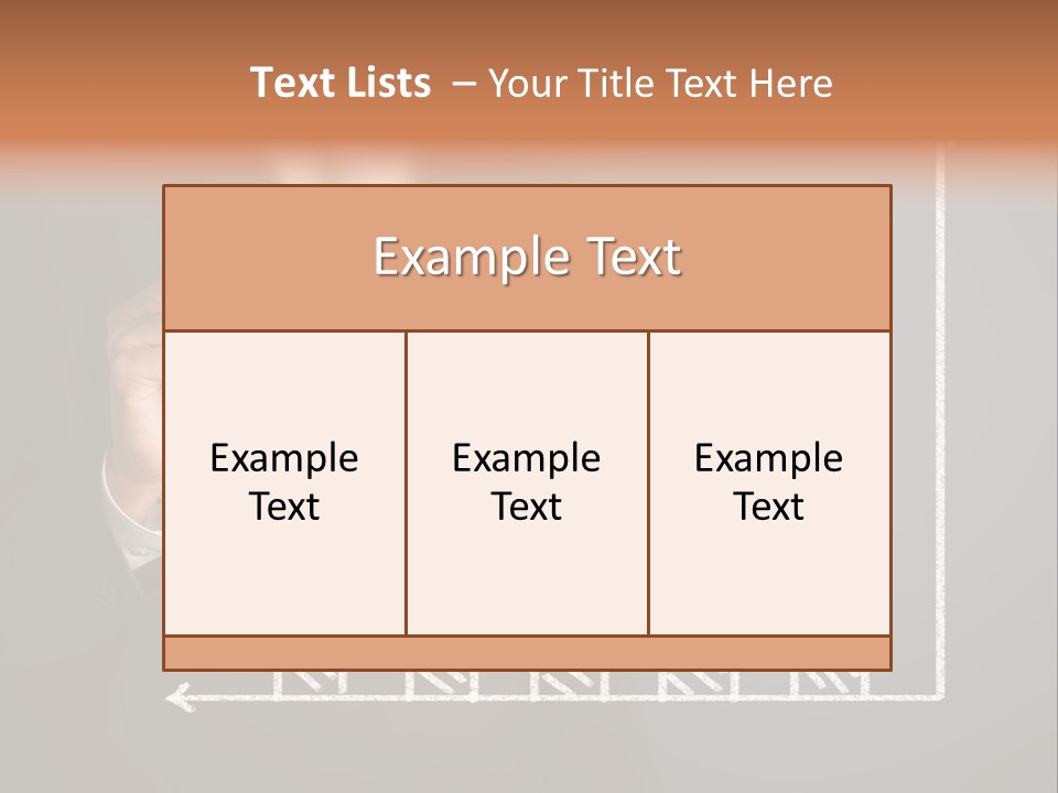 Finance Teacher Target PowerPoint Template
