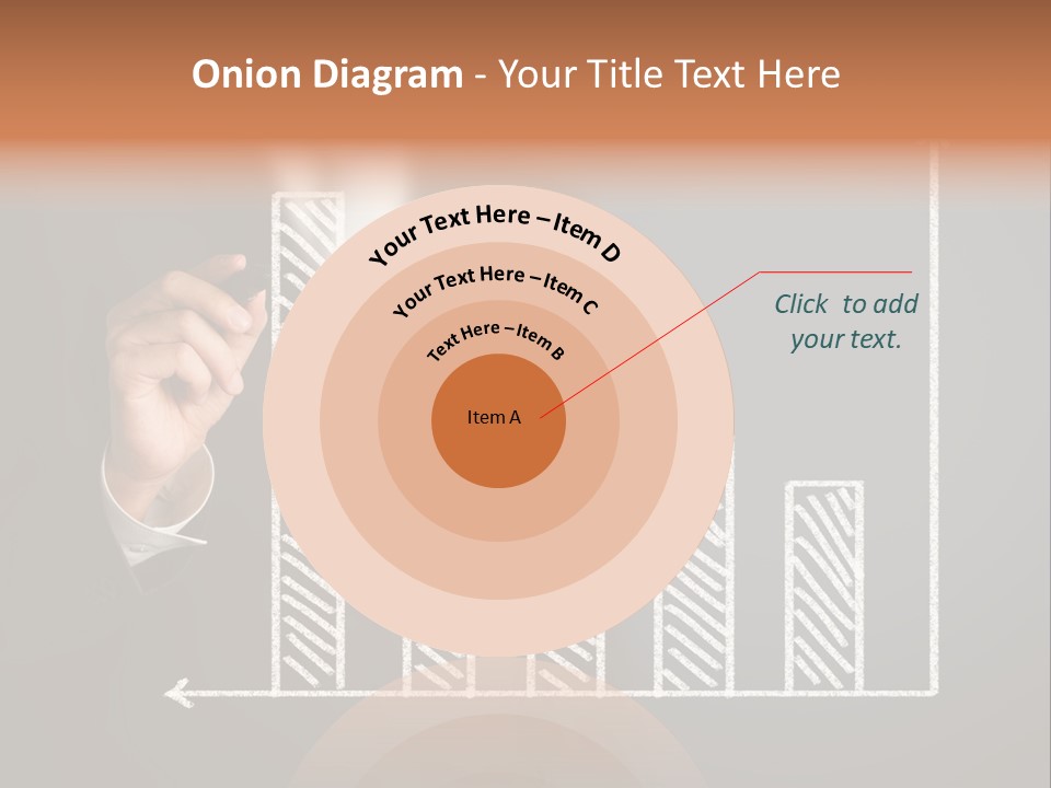 Finance Teacher Target PowerPoint Template