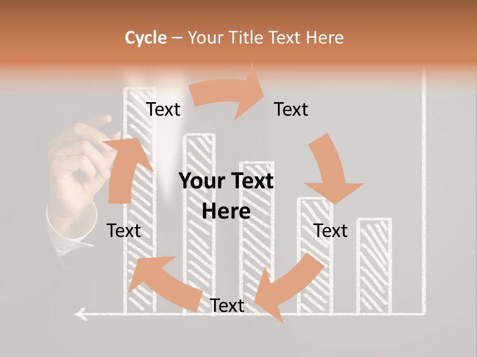 Finance Teacher Target PowerPoint Template