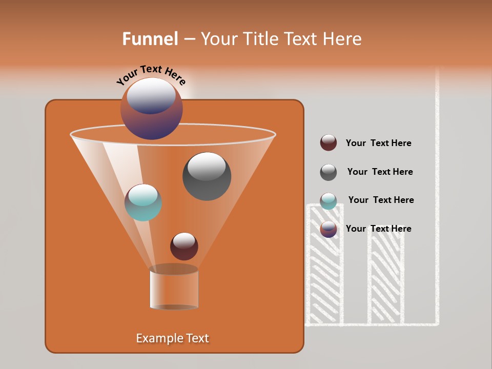 Finance Teacher Target PowerPoint Template