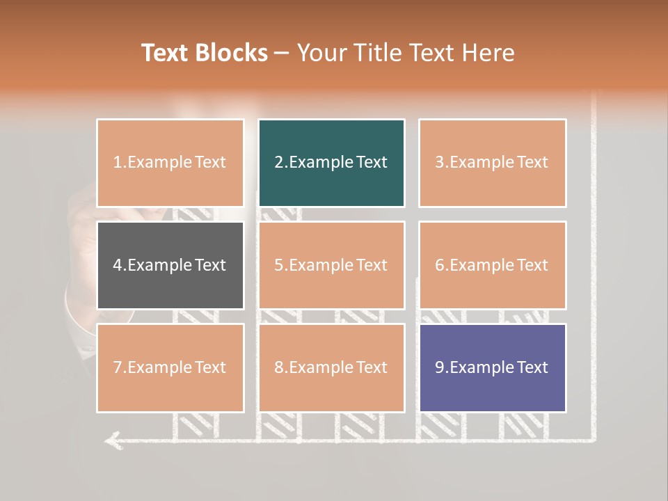 Finance Teacher Target PowerPoint Template