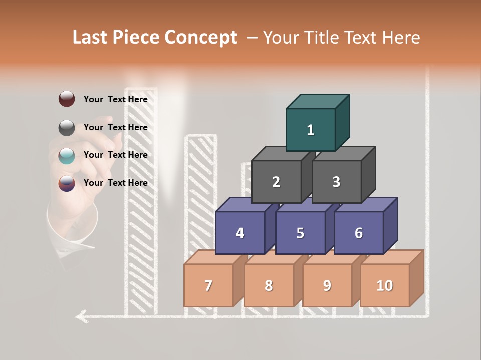 Finance Teacher Target PowerPoint Template