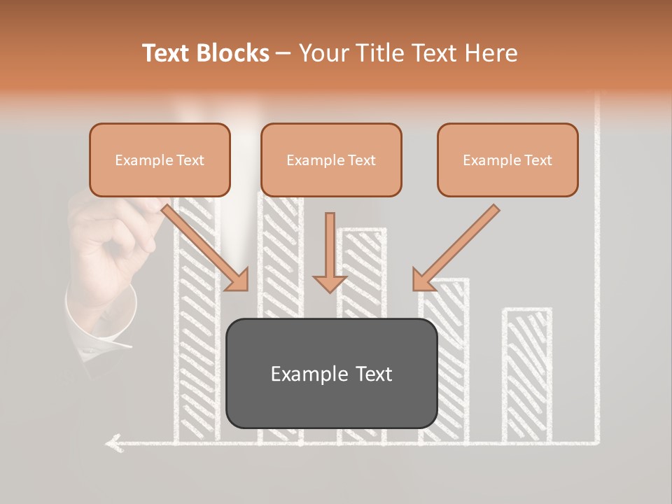 Finance Teacher Target PowerPoint Template