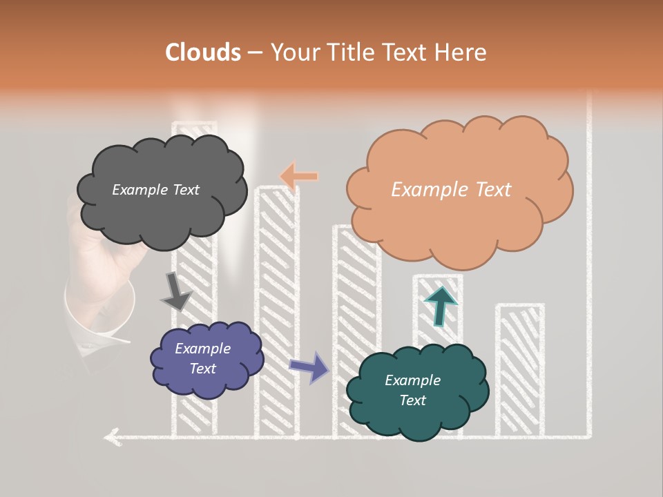 Finance Teacher Target PowerPoint Template