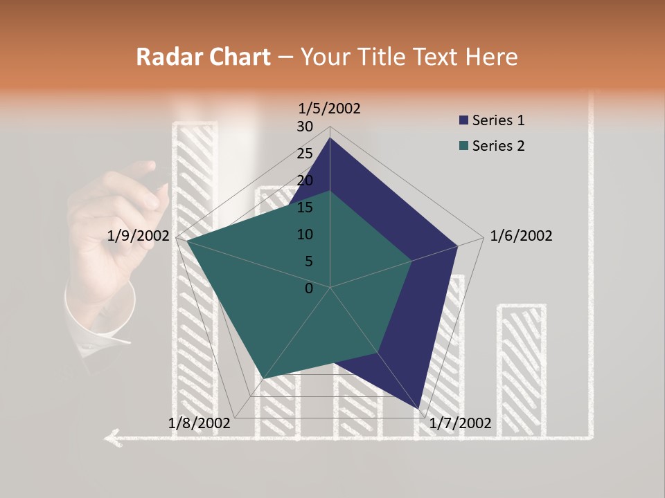 Finance Teacher Target PowerPoint Template